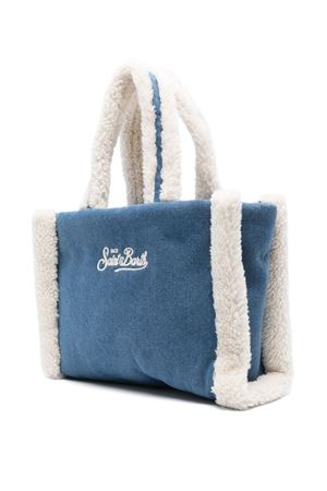 Blue denim cotton Soft Bag Small SAINT BARTH KIDS | SOFS00101708G